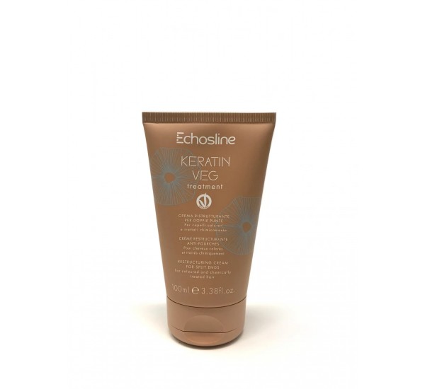 Echosline Keratin Veg Treatment Restructuring Cream Реконструиращ крем с кератин и арган 100ml